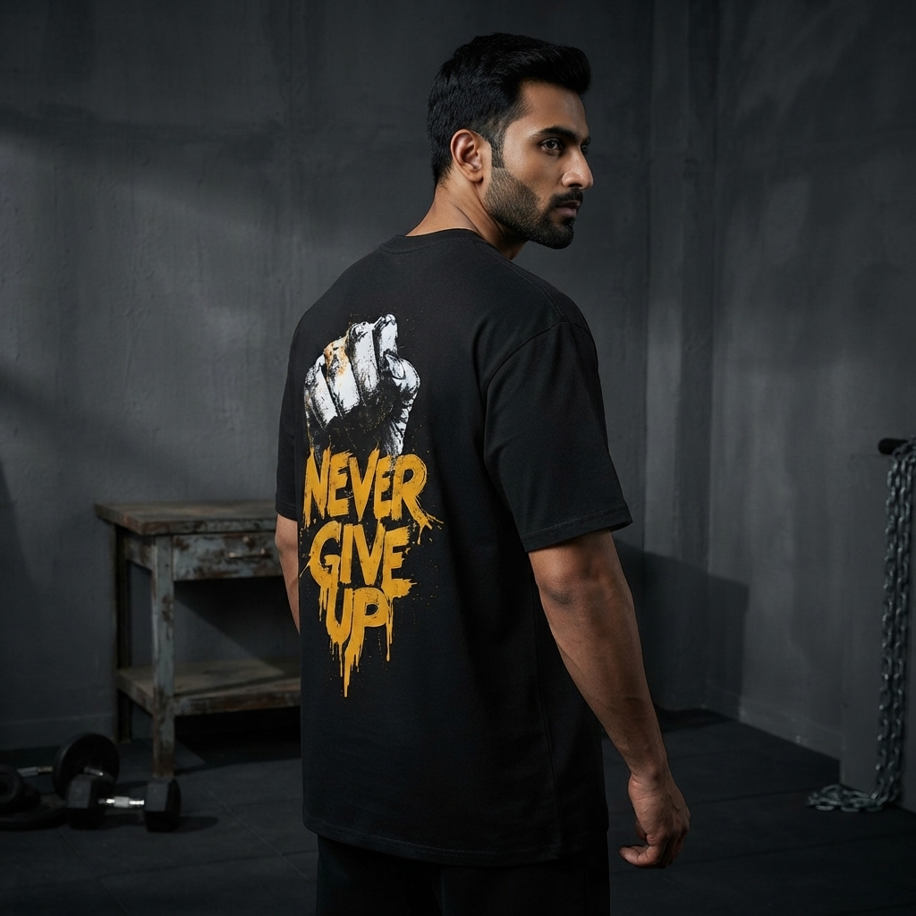 Men Graphic Drop Shoulder