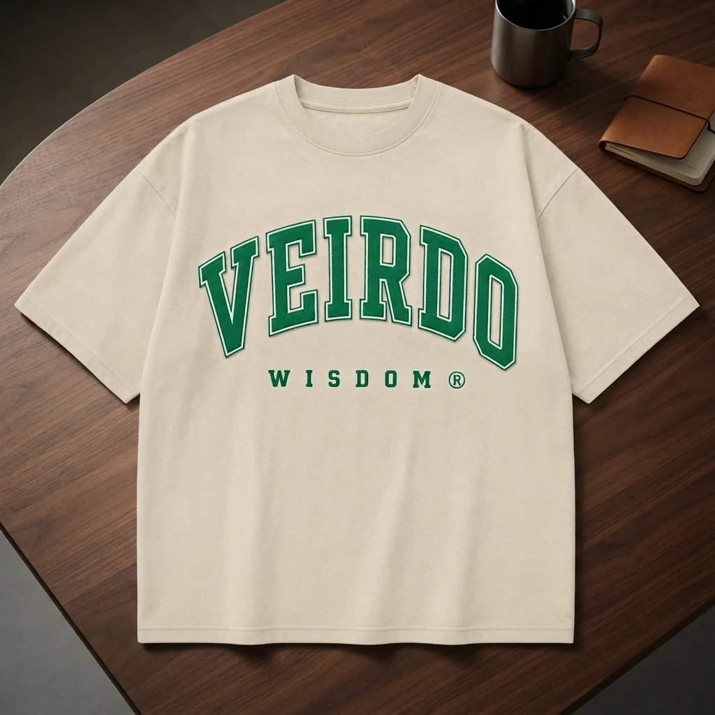 Graphic Drop Shoulder Oversized Tee – Veirdo