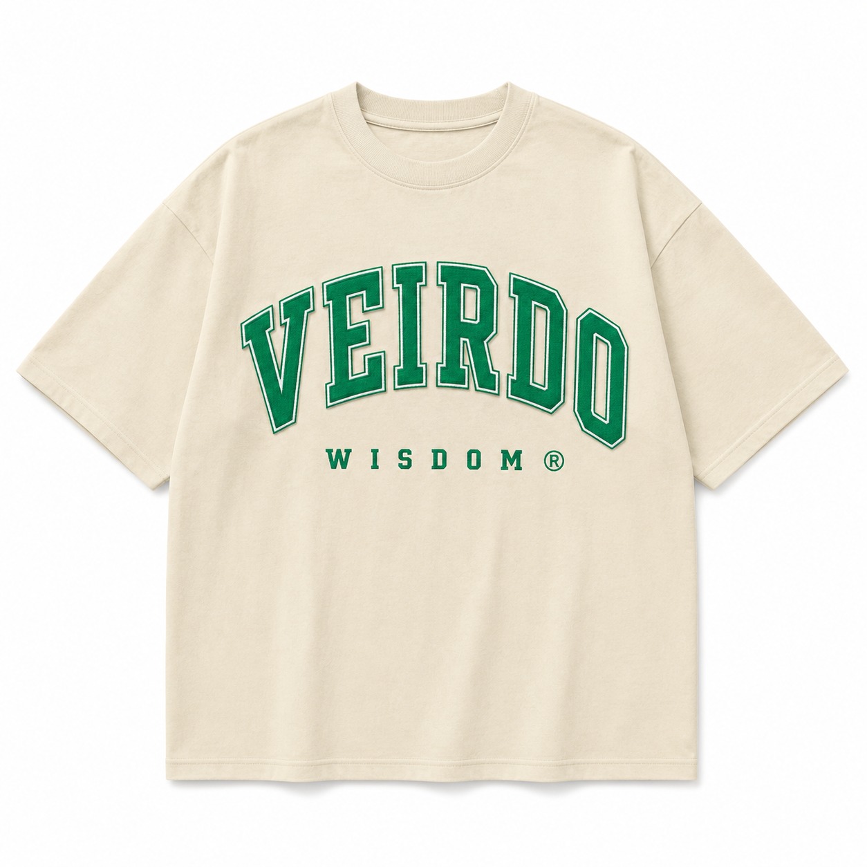 Graphic Drop Shoulder Oversized Tee – Veirdo Flatlay
