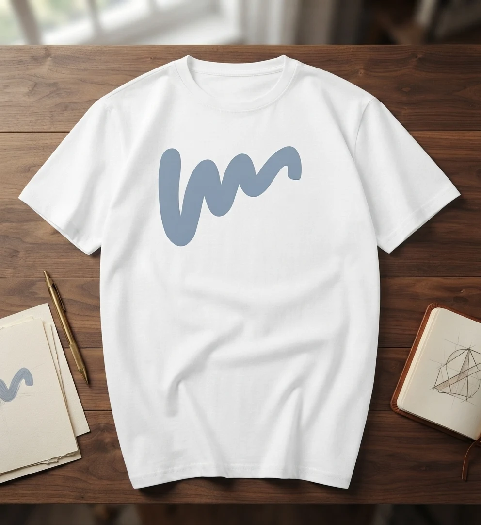 Graphic Drop Shoulder Oversized Tee – Signature