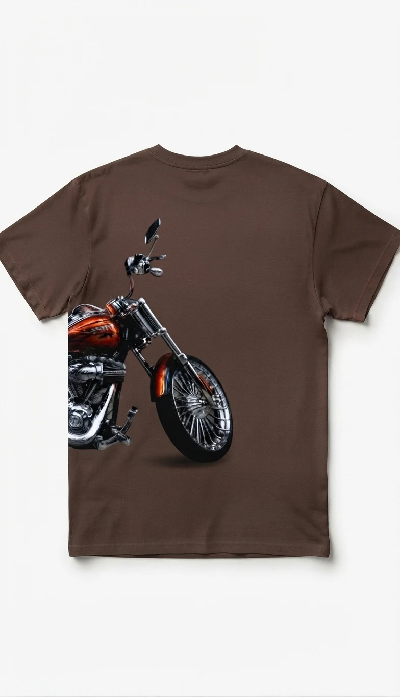 Graphic Drop Shoulder Oversized Tee – Bike