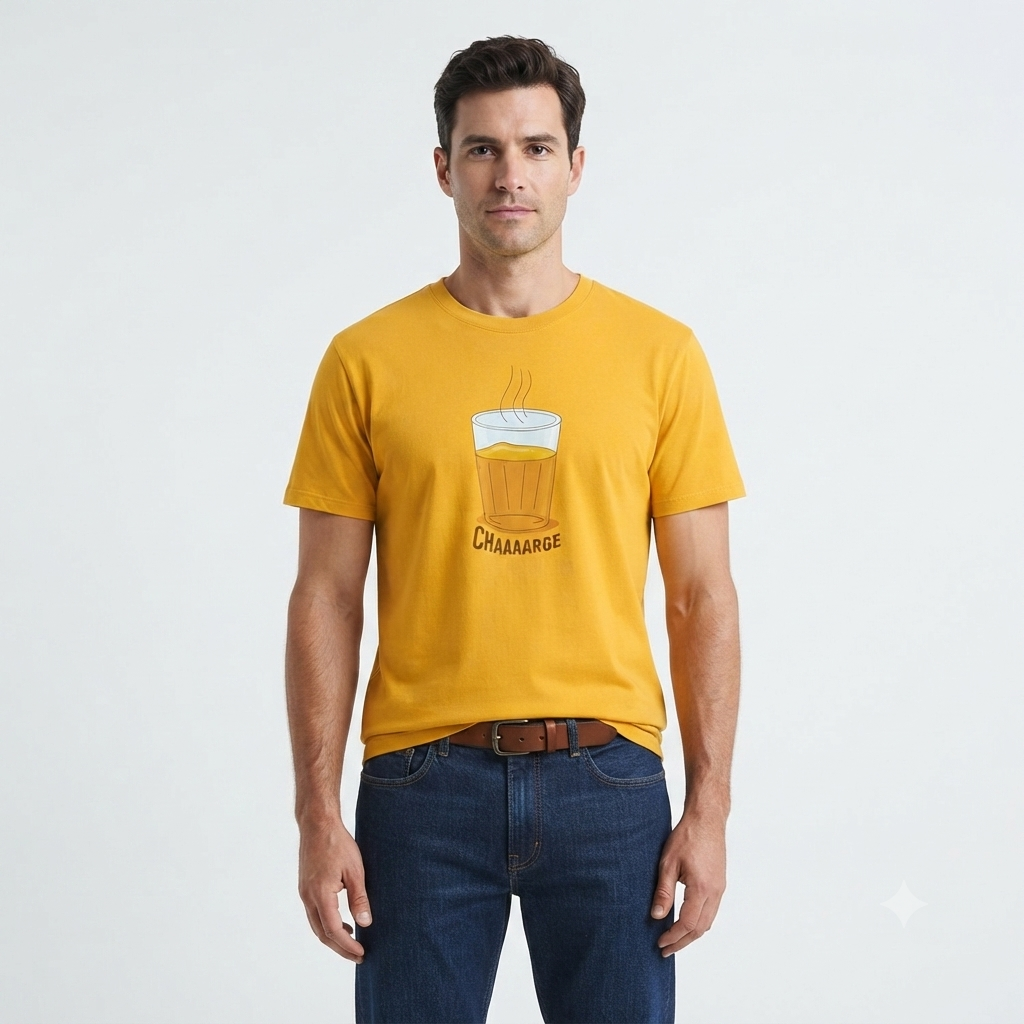 Graphic Printed Tee – Charge